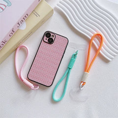 Mobile Phone Lanyard Strap Hanging Chain Ring Cord With Patch Wrist Strap For Cell Phone detail view