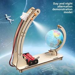 Kids Science Toys Day Night Alternation Globe Funny Teaching Aids Educational Toys DIY Technological