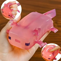 Cute Salamander Fidget Squishes | Slow Rising Squeeze Toy for Stress Relief
