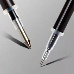 Business Ballpoint Pen Large Capacity 0.5mm Black/Red/Blue Replaceable Refill Statione close-up view