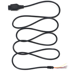 9 Pin 1.5M Extension Cable for Sega Genesis 2 MD2 Controller | Gamepad Cord detail view