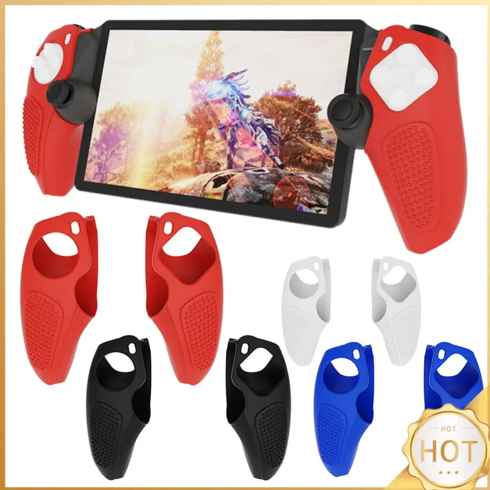 Silicone Protective Case Scratch Resistant Consoles Grip Cover Protector Game Accessories Kit for PS