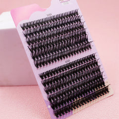 30/40D 12-16mm Mix D Curl Cluster Lashes Individual Lashes Lash Extensions Clusters Lash detail view