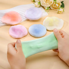 Squishy Stress Balls Rainbow Glutinous Ball Shapeable Vacuum Fidget Toy | Party Favors detail view