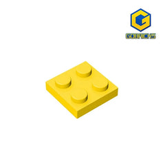 Gobricks Plate 2 x 2 Building Block | Compatible with Lego 3022