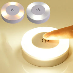 Portable LED Night Light | USB Rechargeable Touch Lamp for Bedroom detail view