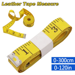 3m Tape Measure PVC Fiber Tape Measure Tailor Soft Ruler Waistline Cloth Height Measurement Tape Mea