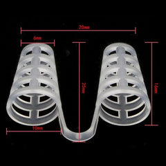 Anti Snoring Nose Clips for Better Sleep | 8 Pack Nasal Dilators close-up view