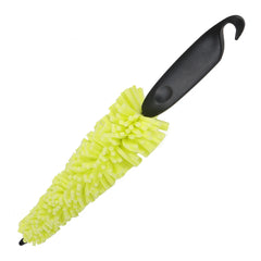 29cm Sponge Brush Motorcycle Wheel Rims Washer Car Hubcaps Wash Auto Cleaning Tool With Handle Bicycle Dirt Pit Bike Accessories