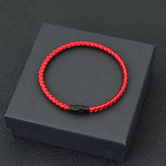 Bracelet Men Femme Lucky Red Thread Braclet Attract Mirco Magentic Couple Braslet Wealth Prosperity
