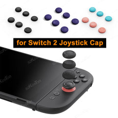 Thumb Grips Caps Set for Switch 2 Handle Joystick Cap Cover Three Model Designs for Switch2 Gaming A