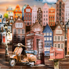 2Style 60Pcs/bag cabin landscaping hard card stickers pack DIY handbook material phone c detail view