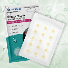 Invisible Acne Patches | Hydrocolloid Pimple Spot Stickers for Clearer Skin close-up view