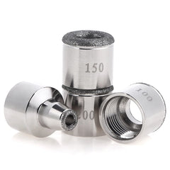 Microdermabrasion Tips Replacement | 100/150/200 Grit Diamond Dermabrasion Heads for B close-up view