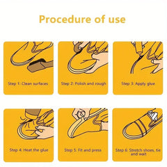 Shoe Repair Adhesive | Strong Waterproof Glue for Shoes close-up view