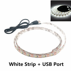 5V USB LED Strip Lights | Flexible Home TV Background Lighting