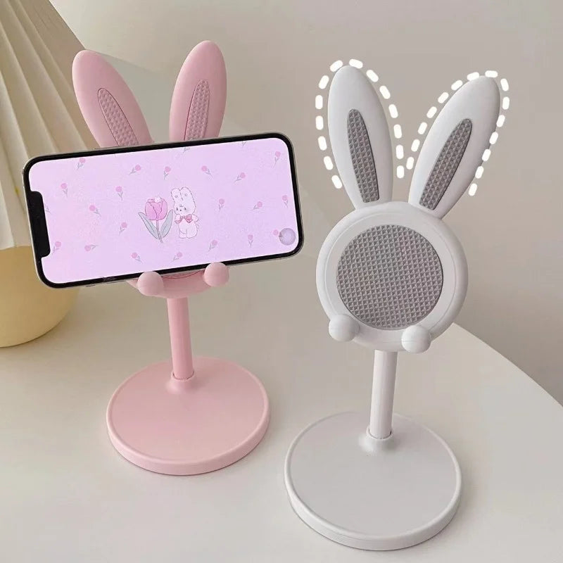 Rabbit Mobile Phone Stand Desktop Can Lift