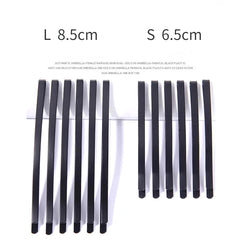 10Pcs/set Matte Black Bobby Pins Hairpins for Women Girls Straight Hairgrip Barrette alternate view