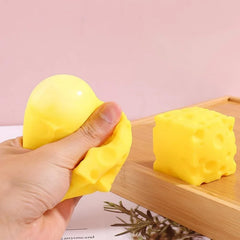 Cheese Squishy Stress Ball | Sensory Fidget Toy for Kids and Adults detail view