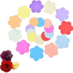 20/40pcs Roll Rose Flower Quilling Paper Strips Craft Make Paper Fake Flowers Kit for DIY Handmade Scrapbooking Quilling Sets