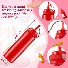 Funny Prank Ketchup Bottles Practical Jokes Tomato Sauce Prank Adult Kids Cool Toys Frig detail view
