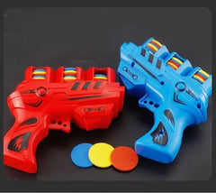 Kids Soft Catapult Flying Saucer Gun Toy | EVA Foam Shooting Toy for Parent-Child Pla alternate view
