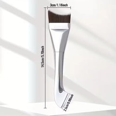 Ultra-Thin Foundation Brush Mixing Palette Makeup Sponge Puff for Seamless Blending of close-up view