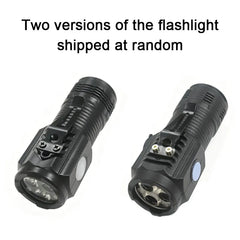 Portable Mini LED Flashlight | 3LED USB Rechargeable with Pen Clip alternate view