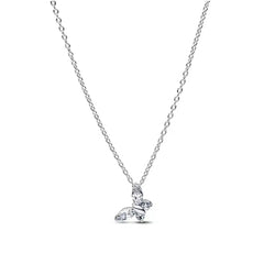 2026 Fashion Hot selling 925 Silver,Butterfly,Heart-Shaped Necklace Earrings Exquisite S detail view