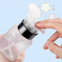 60/150/180/250ml Empty Pump Dispenser UV Gel Polish Clean Remover Bottle detail view