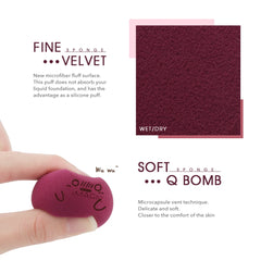 IMAGIC Makeup Sponge Puff Professional Cosmetic Puff for Foundation Beauty Cosmetic M alternate view