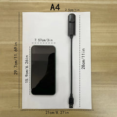 Ocean USB Projector Night Light | 8 Replaceable Lamp Sheets for Ambient Home Ceiling alternate view