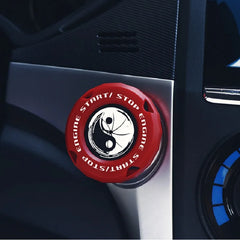 Car Engine start Button Cover Car Interior Decor Engine Ignition Start Switch Protective detail view