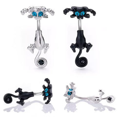 1PC Creativity Belly Button Ring Navel Piercing Ring 316L Surgical Steel Piercing Car alternate view