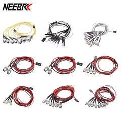 RC LED Light Kit Headlamps for 1/10 1/8 1/12 RC Car Truck Crawler Drift Car Headlight Ta detail view