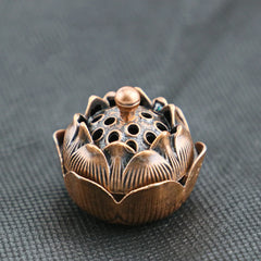 1pc Lotus Incense Holder | Mini Zen Decor Gift close-up view