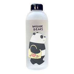 1000ml Water Bottle Panda Cup Transparent Water Bottle Drinkware Cup Leak-proof detail view