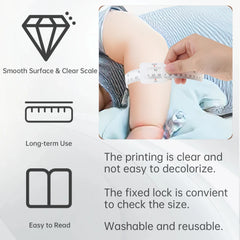 60cm Newborn Measure Ruler Head Measuring Tape Measure for Baby Child Pediatrics Porta close-up view