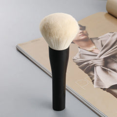 Large Fluffy Powder Brush | Professional Synthetic Bristles for All Skin Types close-up view