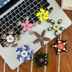 Italian Brainrot Tung Fidget Spinner Chain Toy Deformed Antistress Hand Spinner Vent Toy detail view
