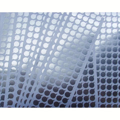 Universal Metallic Silver Aluminum Foil Seal Stickers | Tamper-Proof Bottle Seals detail view