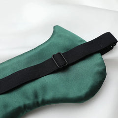 Cat Silk Sleep Eye Mask | Cute Light Blocking Eye Cover for Travel and Nap detail view