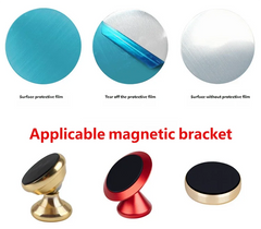 1/20Pc Car Phone Holder Metal Plate Magnetic Sticker Holder for Mobile Tablet Magnet D close-up view