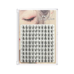 Sunflower DIY Cluster Lashes Trio | Natural Volume False Eyelashes for Lazy Girls close-up view