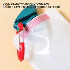 Outdoor Cycling Sports Water Bottle - Mountaineering Portable Water Cup - PE Plastic Fol detail view