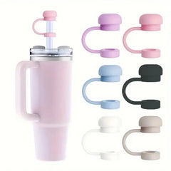 6/12pcs Stanley Straw Cap, 0.4 Inch Stanley Silicone Straw Cap Accessory, Dustproof Straw Cover, Sui