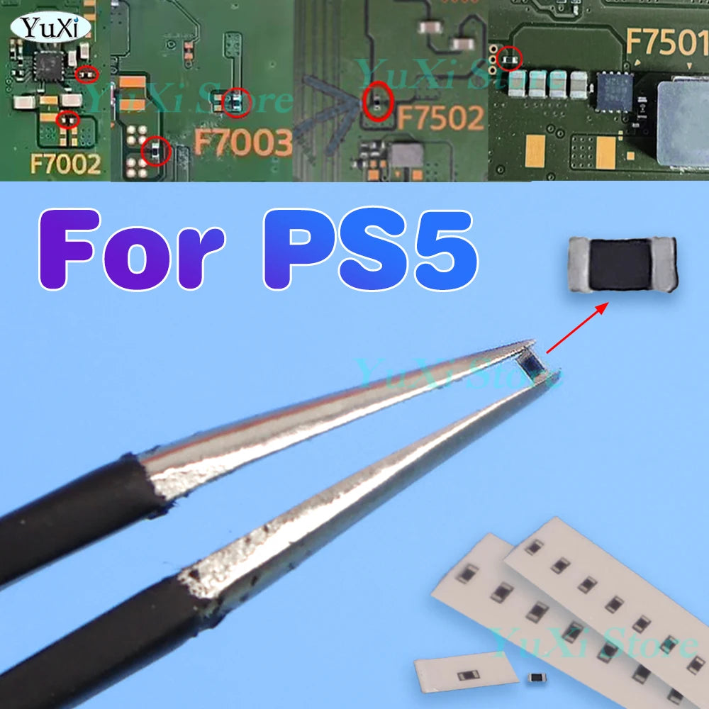 PS5 Motherboard Fuse Repair Kit | F7001 F7002 F7003 for Sony PlayStation 5