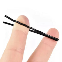 60/600pcs Black Hairpins for Women Hair Clip Lady Bobby Pins Invisible Wave Curly Bride detail view