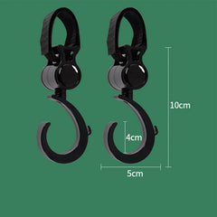 2PCS Pram Hook Baby Stroller Accessories Shopping Prop Multi Purpose Baby Stroller Hook Multi Purpose Shopping Pram Hook