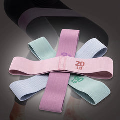 Resistance Booty Bands | Anti-Slip Glute Thigh Elastic Bands for Pilates and Yoga alternate view